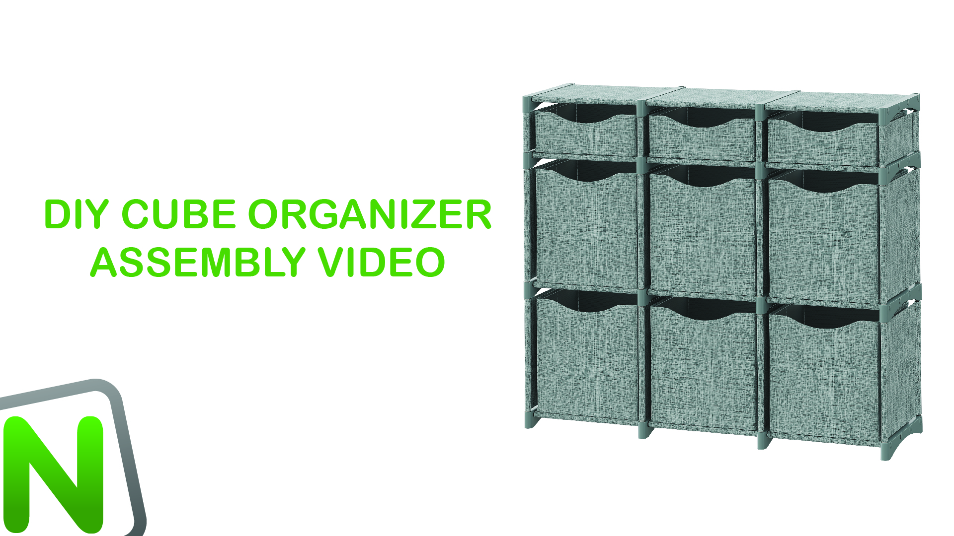 Amazon.com: 9 Cube Storage Organizer With Bins Included - Closet